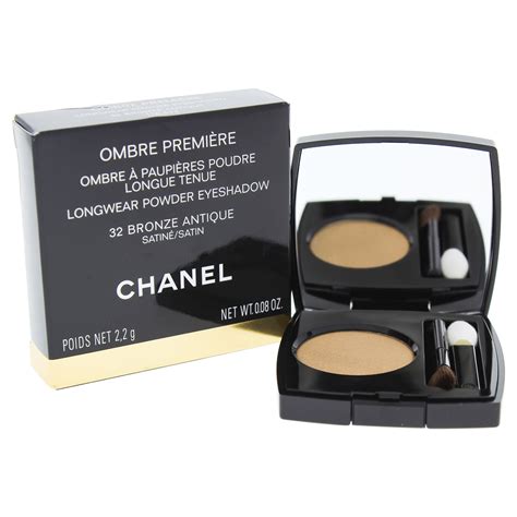 chanel ombrepremiere longwear powder bronze antique eye shadow single|temptalia chanel ombre powder shadow.